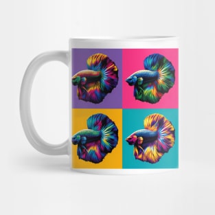 Halfmoon Plakat Male Betta - Cool Tropical Fish Mug